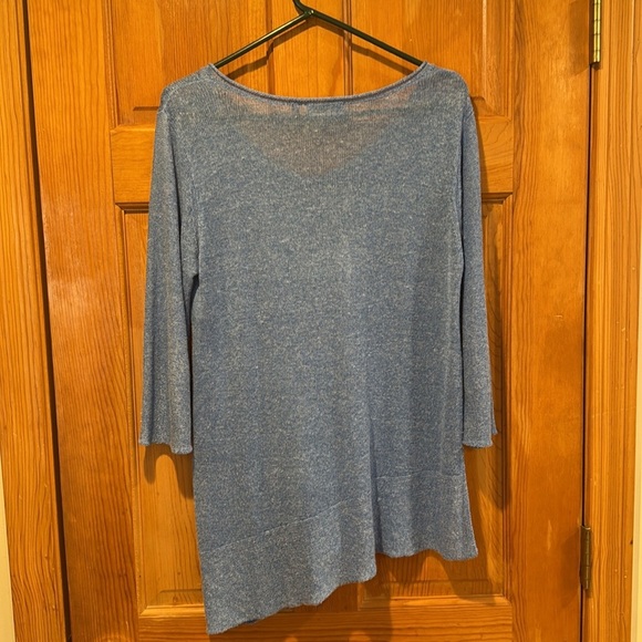 Habitat Women’s 3/4 sleeve lined blend v-neck sweater size medium. - Picture 3 of 7